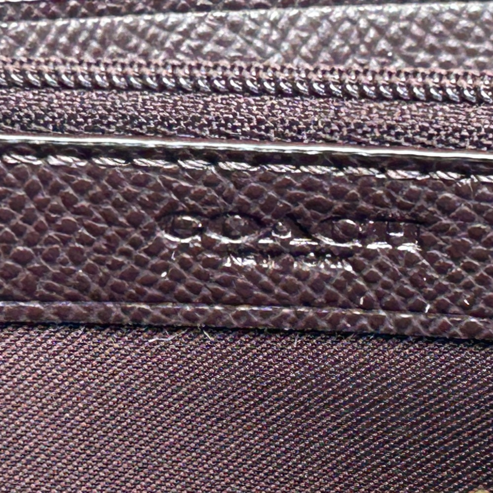 Coach Tan Embossed Wallet - Picture 9 of 15